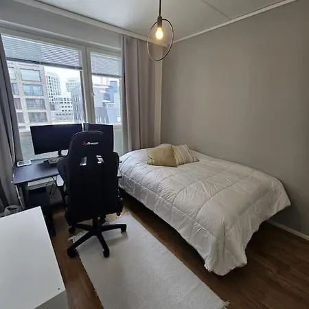 Appartement Ilmastoitu 4 Makuuhuoneen Asunto Kantakaupungissa *